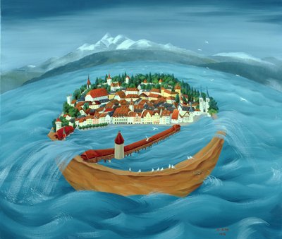 Flut, 1999 von Magdolna Ban